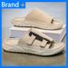 Men Sandals Comfortable Soft Elastic Flat Bottom Outdoor Walking Casual 2026 New Summer Open Toed Breathable Beach Shoes_vogvips.com
