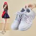 Dad Shoes Female Student Sports Platform Heightening Shoes Casual Shoes Mesh Breathable_vogvips.com