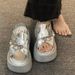 Women's Height-Increasing Thick-Soled 2026 New Summer Outdoor High-End Style Silver European Platform Beach Sandals_vogvips.com