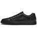 Men's Board Shoes Two-layer Cowhide Lace-up Breathable Mesh Men's Casual Shoes Cool Little White Shoes_vogvips.com