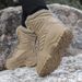 Outdoor Shoes Tactical Boots Off-road Training Shoes Hiking Mountaineering Tall Tube Plus Snow Boots Mountaineering Anti-skid_vogvips.com
