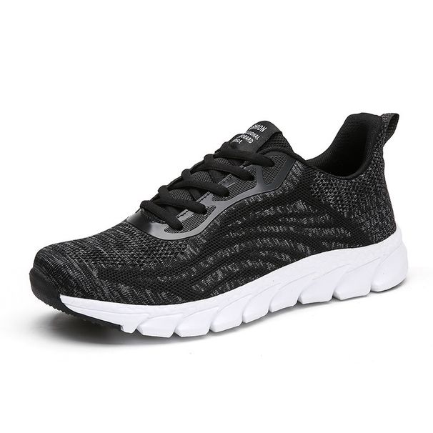 Summer New Mesh Sports Trendy Youth Student Running Large Breathable Men's Shoes_vogvips.com