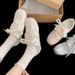 Fashion Trend Silver Ballet-Style Flat German Training Shoes For Women 2025 New Spring Versatile Retro Forrest Gump_vogvips.com