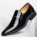 New Autumn Soft-soled Shiny Leather Business Formal For Men, British Style Wedding Shoes, Trendy Men's Shoes_vogvips.com