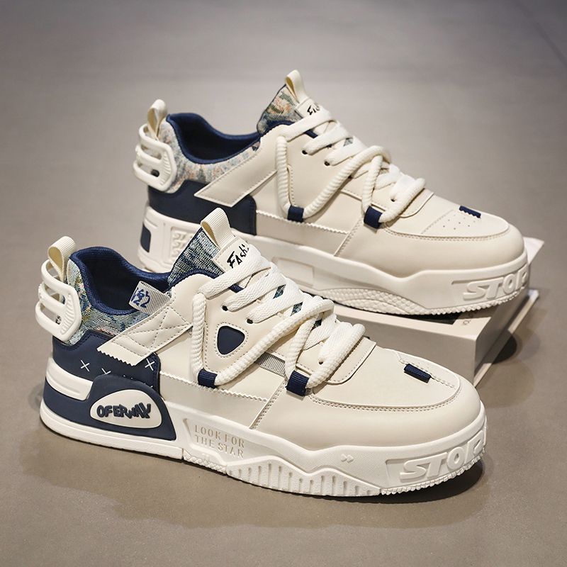 Newmillon Casual Board Trendy Student Versatile Breathable Sports Seasonal Men's Shoes_vogvips.com