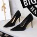 Metal Head High Heels Women's Pointed Head Shallow Mouth Stiletto Women's Shoes Single Shoes_vogvips.com