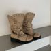 390-1~Chunky Heel French Retro Western Cowboy Ankle For Women, New Fall 2026 Stackable Boots_vogvips.com