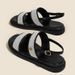 Wakaki beach flat-bottomed buckle outer sandals for women 2024 summer new fashion casual all-match Roman sandals_vogvips.com