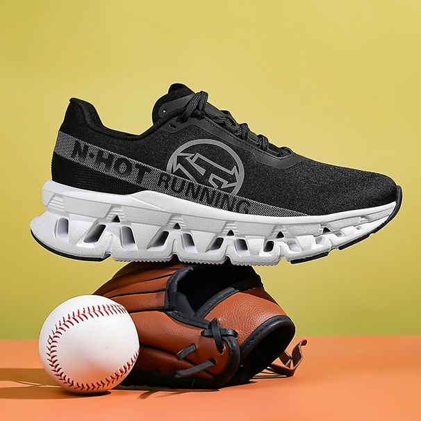 High-quality Men Sports Shoes Mesh Breathable Running Shoes Outdoor Cross Training Cushioning Versatile Sneakers Trekking Shoes_vogvips.com