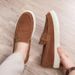 Suede Leather Men's Casual Fashion Comfortable Loafers Breathable Slip On Walking Footwear Platform Lightweight Work_vogvips.com