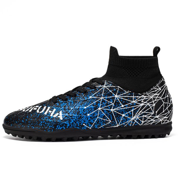Kids Youth Men’S Football Boots Football Shoes New Men's High-Top AG Long Nails Women's Lawn Youth Students Adult Competition Training Football Shoe_vogvips.com