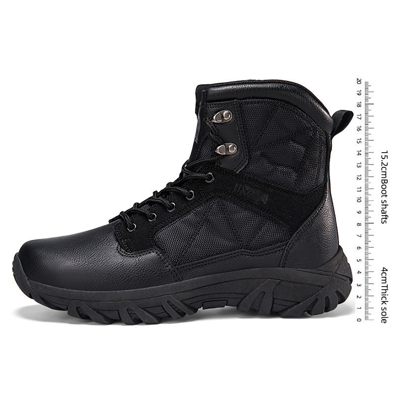 Men's Tactical Combat Boots - Waterproof Military & Hiking Boots For Outdoor/Field Use With Extended Sizes (39-47)_vogvips.com