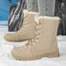 Snow Boots For Women, Winter With Thick Velvet And Warm Cotton Shoes_vogvips.com