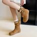 2026 Vintage Height-Increasing Wrinkled Martin For Women Autumn New Fashion Versatile Wasteland Style Short_vogvips.com