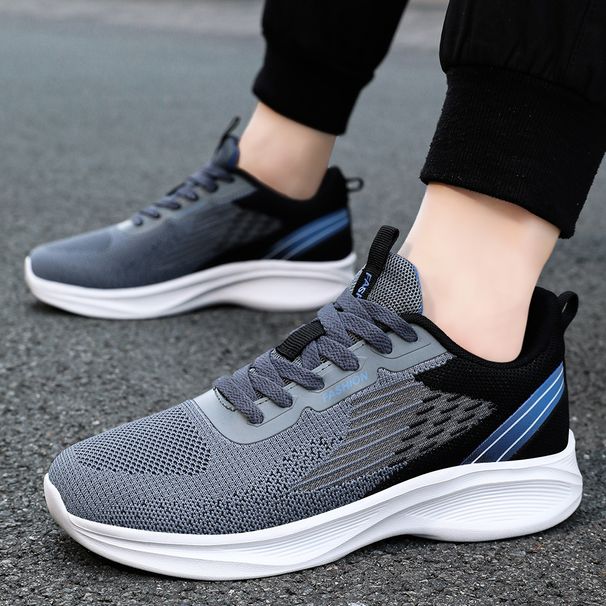 Men's Running Shoes 2025 New Lightweight Breathable Mesh Sneakers, Fashion Casual Sports Shoes For Outdoor Walking, Non - Slip C_vogvips.com