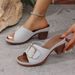 Cross-border Manufacturer In-stock Women's 2026 New High-heeled Fashionable Outdoor European And American Style Sandals_vogvips.com