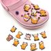16 Sets Of Cartoon Shoes Flower Accessories Scottish Alpine Cow Cute Shoe Accessories DIY Decoration_vogvips.com