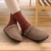 Crestar Women's Suede Clogs With Adjustable Strap Fashion Cork Footbed Genuine Leather Mules Outdoof New Slip On Potato Shoes_vogvips.com