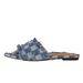 Women's Shoes Hot Selling Women's Flat Slippers New Denim Tassels Casual Fashion Middle East Women's Shoes_vogvips.com