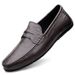 Spring Sole Soft Surface Breathable British Style Business Casual Leather Slip-On Trendy Loafers Men's Shoes_vogvips.com