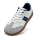 Wide Toe Minimalist Anti Slip Shoes, Lace Up Casual Sports Shoes_vogvips.com