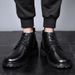 Warm Martin Boots Sewn Thread Shoes Men's Medium Top Cotton Warm Top Snow Boots_vogvips.com