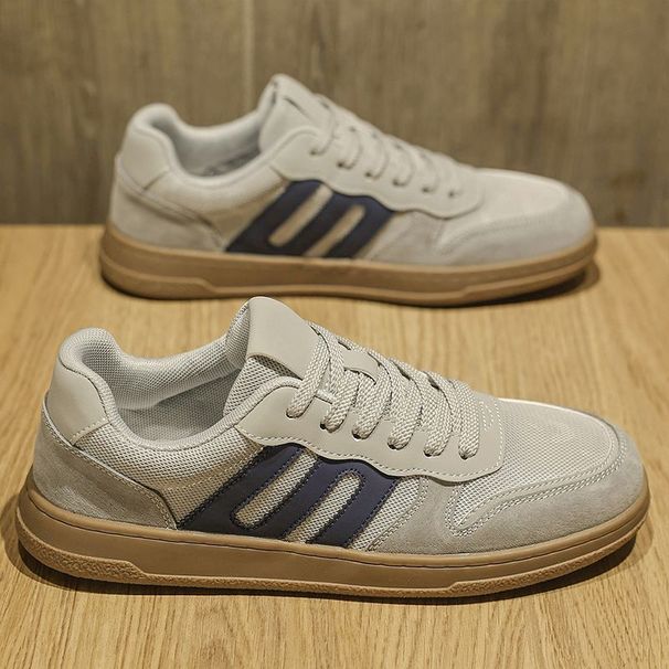 Men's Summer Breathable Thin Mesh Casual Sneakers, Lightweight, Odor-resistant, Flat-soled, Versatile Men's German_vogvips.com