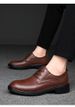 Casual Dress Leather Shoes Men's Shoes Inner Height Increase Single Shoes Thick Sole Height Increase Shoes Casual Suit Shoes_vogvips.com