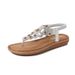 Women's Flat Rhinestones Bohemian Comfort Shoes_vogvips.com