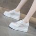 2026 Summer New Thick-Soled Height-Increasing Women's White Sneakers 8cm Small Size Casual Mh Breathable Versatile_vogvips.com