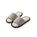 Butterfly Indoor Cool Waffle Fabric Cotton Linen Slippers Female_vogvips.com