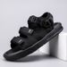 A Pair Of Fashionable Summer Simple Breathable Sandals, Wear-Resistant, Lightweight, Casual, Beach-Ready, Versatile_vogvips.com