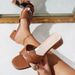 European And American Style Women's For Going Out, Fashionable New Thick-heeled Sandals With Cross Straps, Elegant_vogvips.com
