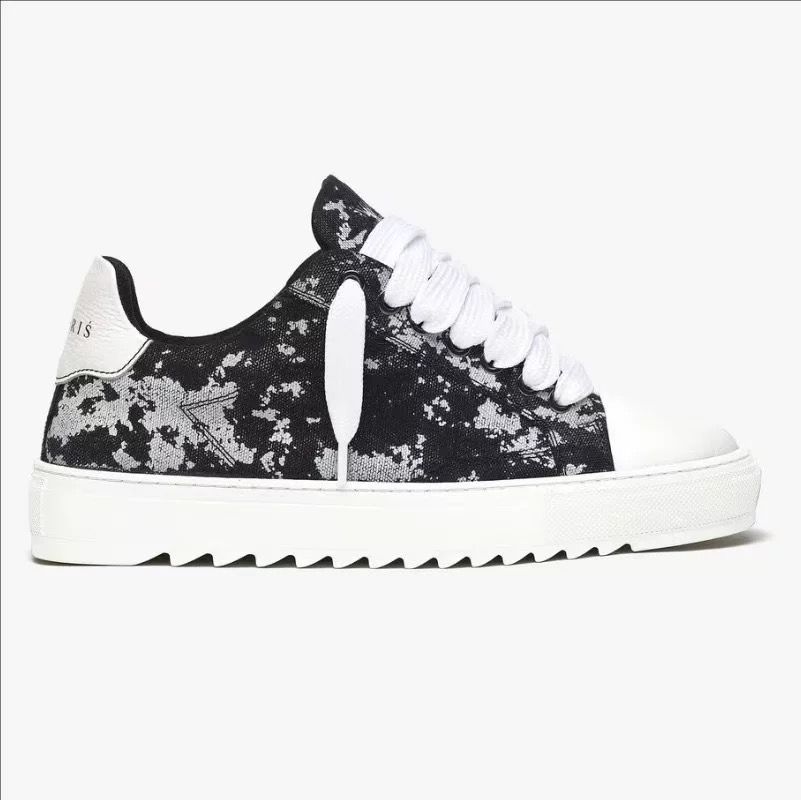 New Luxury Brand Low Top Trendy Casual Shoes, Hip-hop Handmade Painted Versatile Retro Sports Board Shoes_vogvips.com