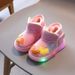Lighting Up Children's 1-6 3 Years Old, Boys' Snow Boots, Girls' Plush And Thick Cotton Shoes, Baby Walking Shoes Trend_vogvips.com
