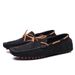 Men's Casual Leather Pig Bean Shoes Slip-on Men's Leather Shoes_vogvips.com