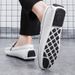 Large Size Men's Casual Leather Shoes Breathable Casual All-in-one Men's Slip-on Bean Shoes_vogvips.com