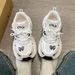 2025 Vintage Chunky Sneakers Women Breathable Mesh Cute Bow Fashion Platform Casual Hong Kong Style Sports Running Shoes_vogvips.com