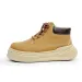 2025 Autumn Winter New Height Increasing Thick Sole Martin Casual Leather Waterproof Trendy Shoes Men's Snow Boots_vogvips.com