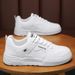 2025 Spring New Breathable Men's Trendy Versatile White Thick Soled Sports Casual Board Shoes_vogvips.com
