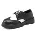 Autumn New British Style Casual Leather Thick Sole Height Increasing Simple Versatile Low-top Lace-up Men's Shoes_vogvips.com