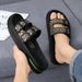 Men, With Air Cushion For Outdoor Wear And A Sense Of . One Line Drag, Beach Anti Slip, Cool Slippers. Slippers_vogvips.com