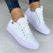 Trade Leisure Fashion Skateboard Shoes Lace-up Outdoor Fashion Women's Shoes Summer_vogvips.com