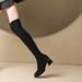 New Four-Way Stretch Non-Slip Fleece Over-the-Knee High Slimming Long Boots For Women_vogvips.com