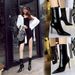 315-13 European And American Fashion Sexy Nightclub Slimming Shiny Patent Leather Elastic Pointed Toe Short Winter Slim_vogvips.com