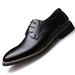 Suitable For All Seasons 2025 Spring New Business Formal Men's Leather Pointed Toe Slip-On Low-Cut Trendy Single Shoes_vogvips.com