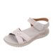 Cross-border 2026 Summer New Thick-soled Sandals With Velcro, Soft-soled Casual Fashion Plus-size Women's Shoes_vogvips.com