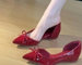 French-style Height-increasing Shoes 2026 New Model Bowknot Patent Leather Sandals For Petite Individuals With Pointed_vogvips.com