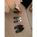 French-style Chunky Heel Elegant Closed-toe Mules Women, Suitable For Outdoor Wear, 2025 New Spring-summer Pointed-toe_vogvips.com
