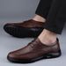 Autumn Winter New Formal Business Casual Leather Men's Trendy Korean British Style Height Increasing Derby Wedding Shoes_vogvips.com